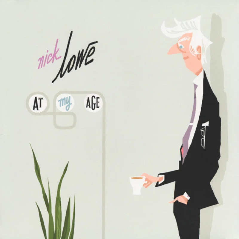 Nick Lowe - At My Age (LP, Album, RP) (Near Mint (NM or M-))
