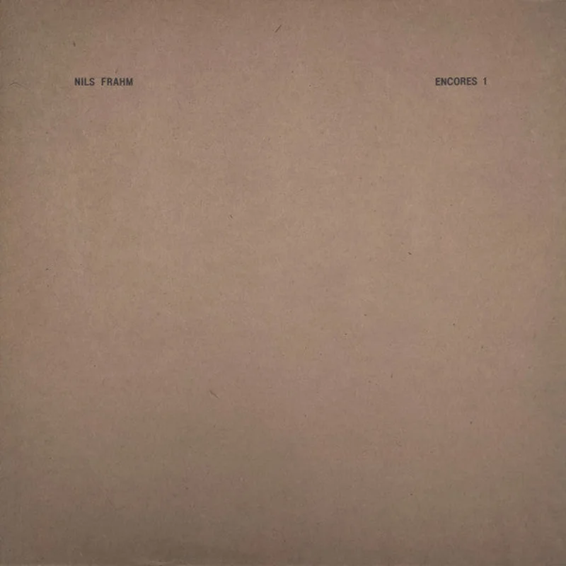 Nils Frahm - Encores 1 (12", EP) (Mint (M))