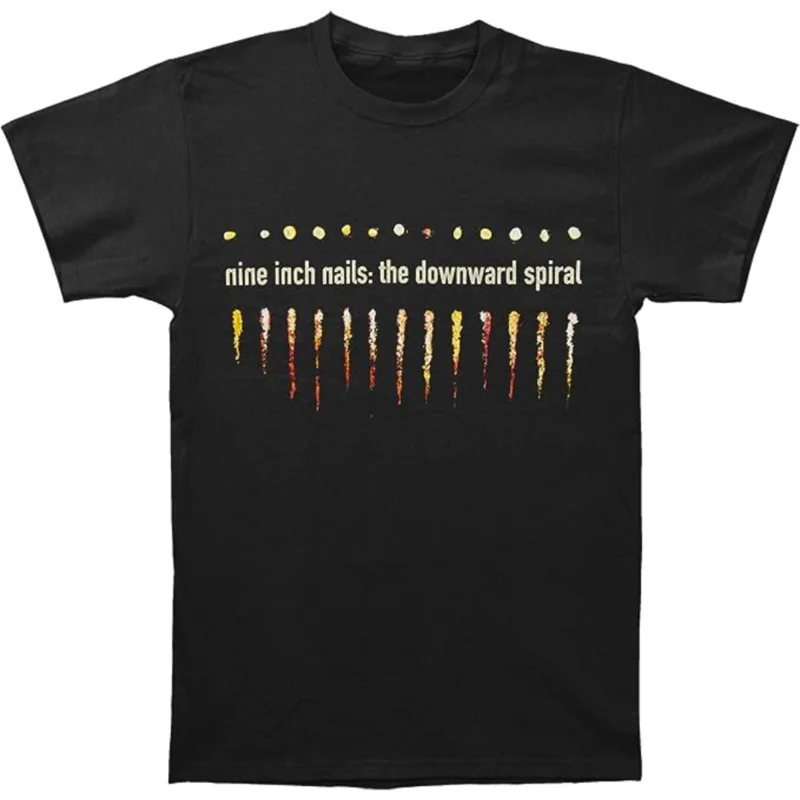 NINE INCH NAILS 'DOWNWARD SPIRAL' T-SHIRT
