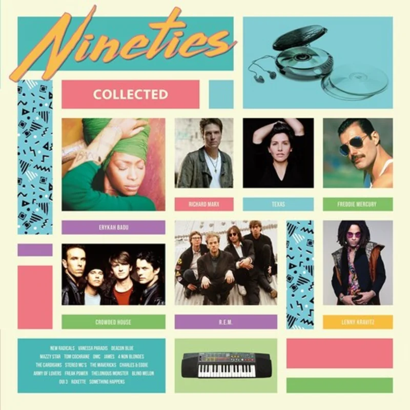 Nineties Collected / Various [Limited 180-Gram Crystal Clear Vinyl] [Import]