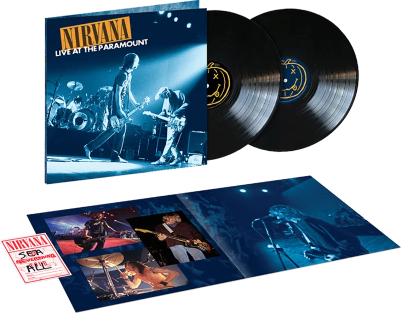 NIRVANA 'LIVE AT THE PARAMOUNT' 2LP