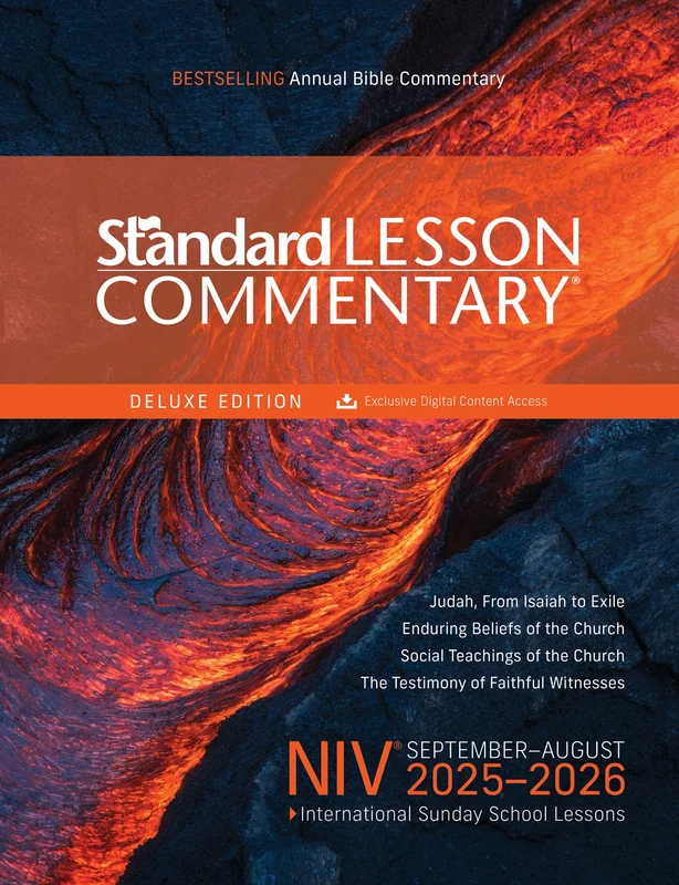 NIV Standard Lesson Commentary Deluxe Edition 2025-2026