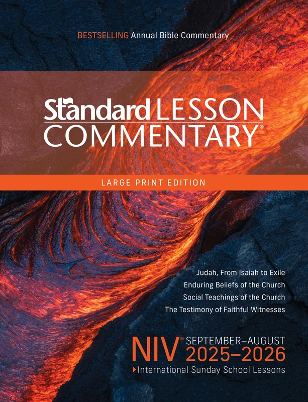 NIV Standard Lesson Commentary Large Print Edition 2025-2026
