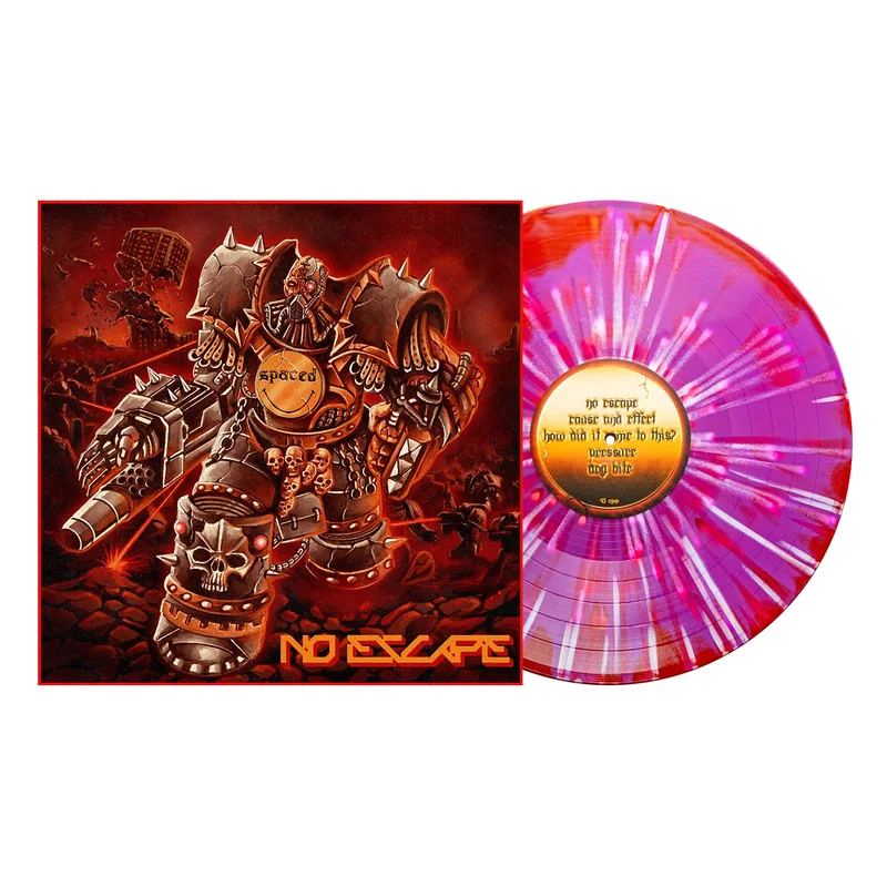 No Escape - Purple & Red W/ White & Pink Splatter LP