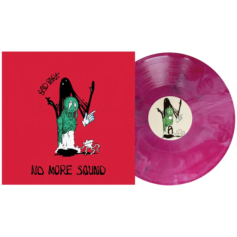 No More Sound - Redish, Black & White Galaxy LP