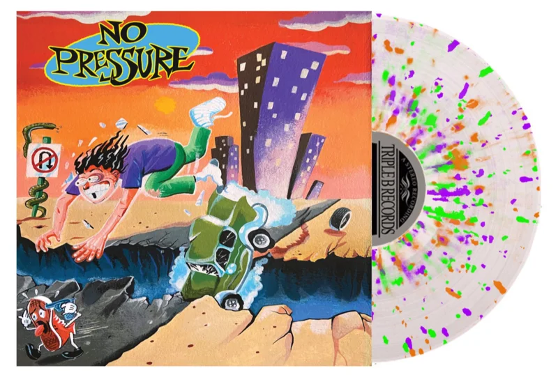 NO PRESSURE (THE STORY SO FAR) S/T LP (LIMITED CLEAR W/ COLOR SPLATTER VINYL)  ONLY 200 MADE