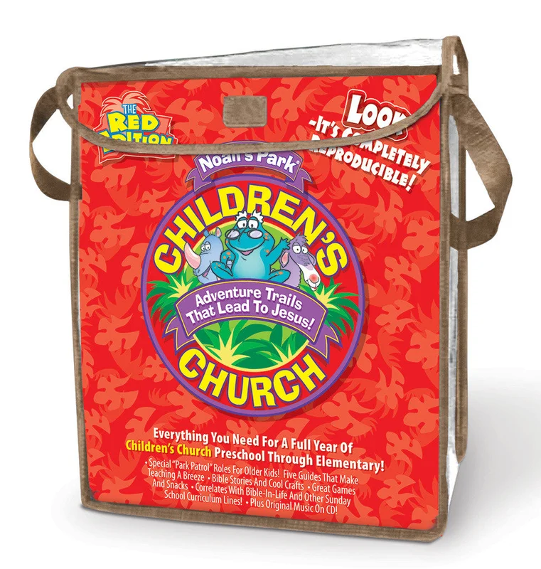 Noah's Park Children's Church Kit - Red Edition
