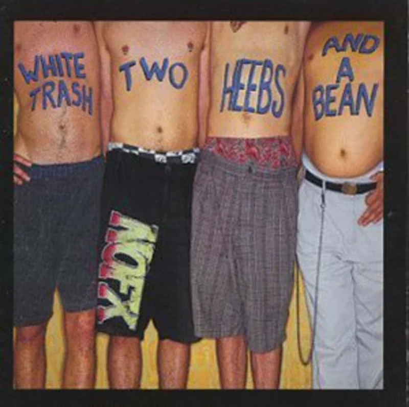 NOFX 'WHITE TRASH' LP (30th Anniversary Edition, Sea Blue &n Cloudy Clear Vinyl)