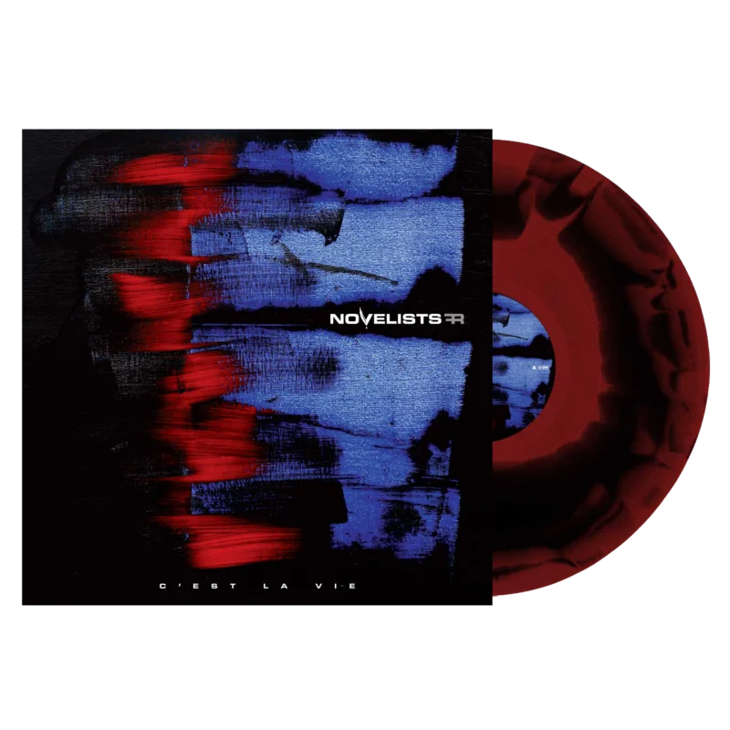 Novelists - 'C'est La Vie' Red w/ Black Swirl Vinyl