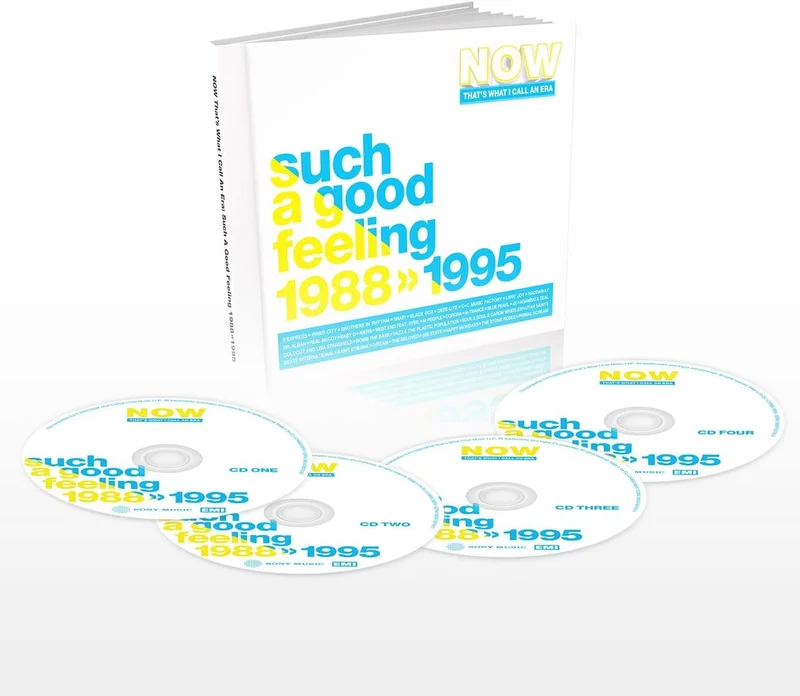 Now That's What I Call Music NOW That's What I Call An Era - Such A Good Feeling: 1988  1995 - 4-CD Deluxe Hardcover Edition UK 4-CD set