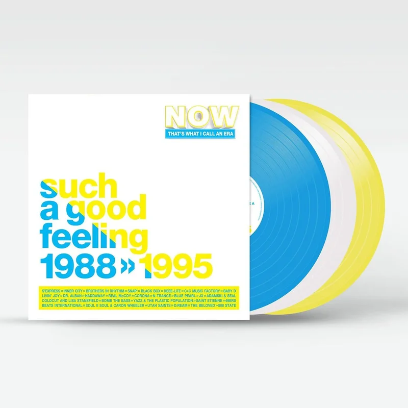 Now That's What I Call Music NOW That's What I Call An Era - Such A Good Feeling: 1988  1995 - Coloured Vinyl - Sealed UK 3-LP vinyl set