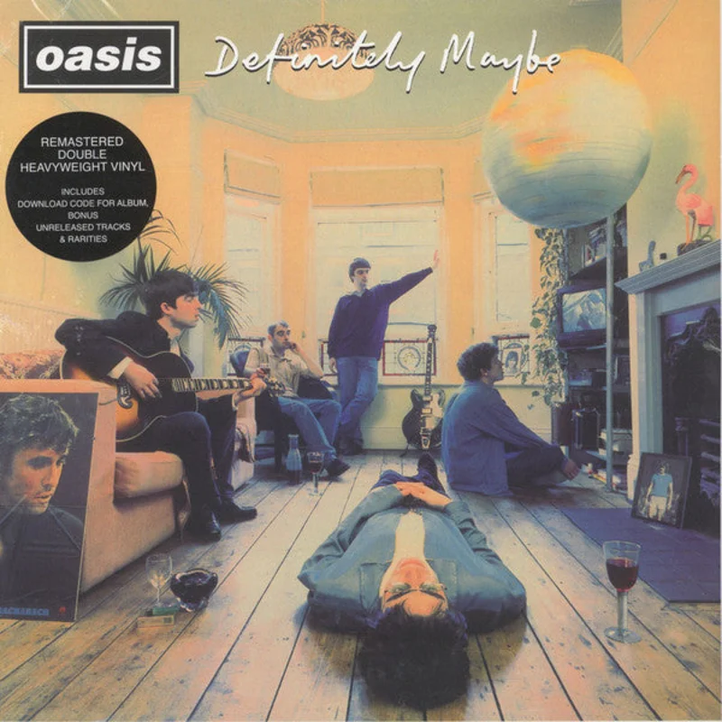 Oasis  - Definitely Maybe (2xLP, Album, RE, RM, 180) (Near Mint (NM or M-))