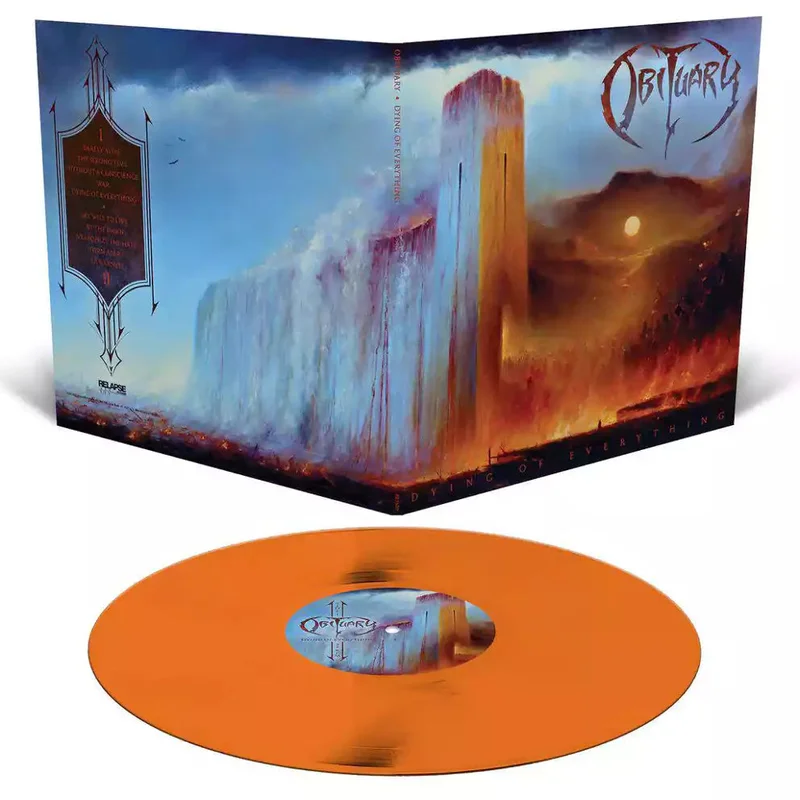 OBITUARY DYING OF EVERYTHING LP (Orange Krush Vinyl)