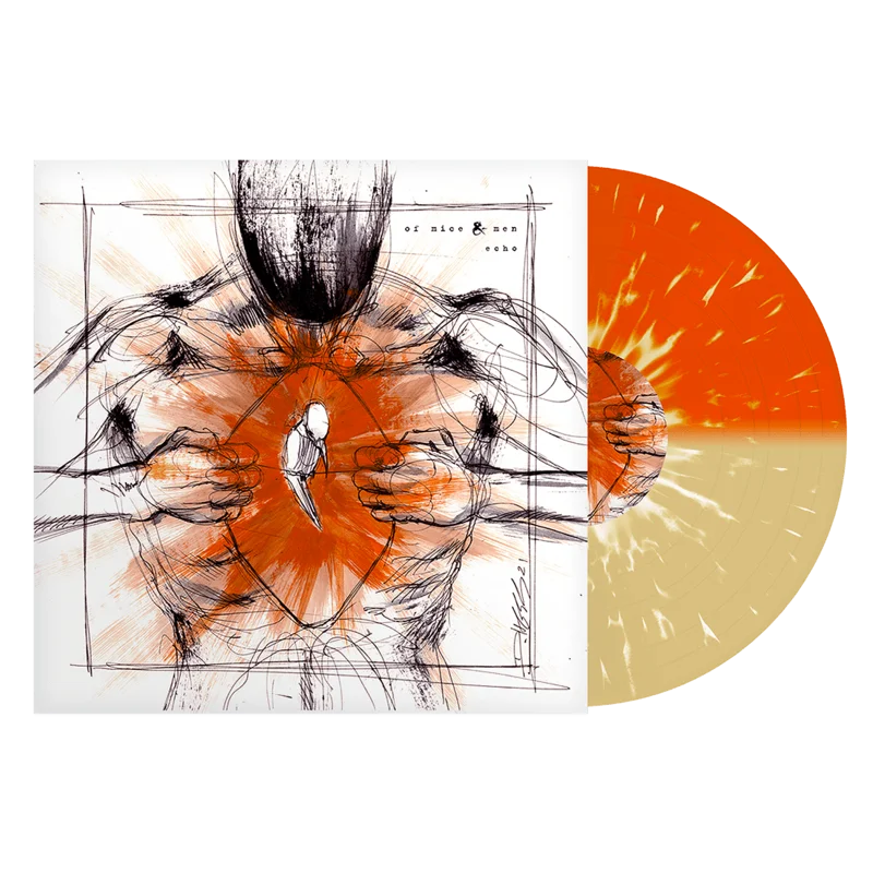 Of Mice & Men - 'Echo' Orange & Transparent Beer w/ White Heavy Splatter Vinyl LP