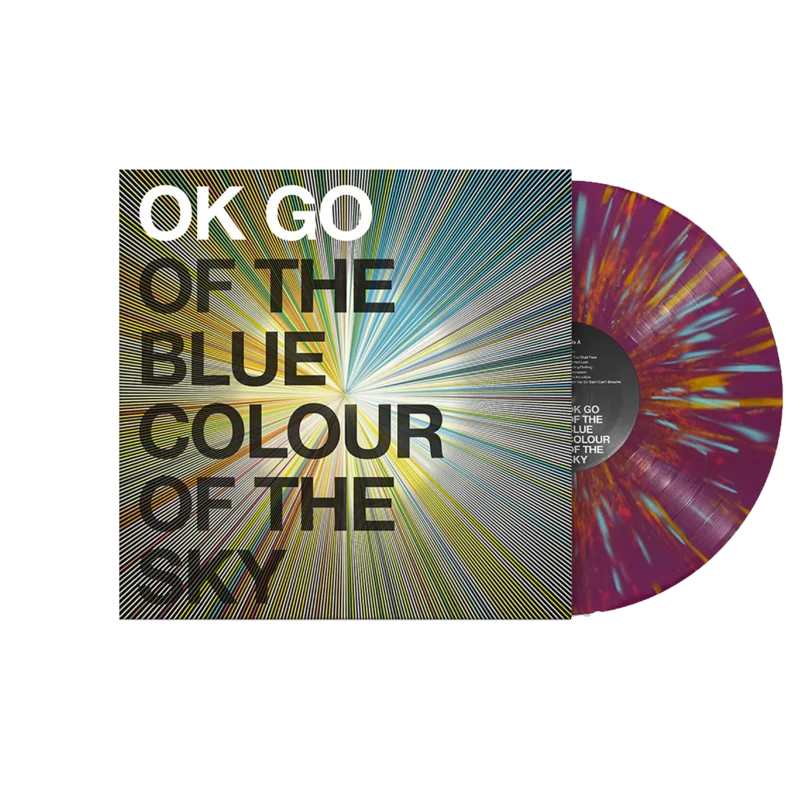 Of the Blue Colour of the Sky (Maroon Splatter Vinyl)