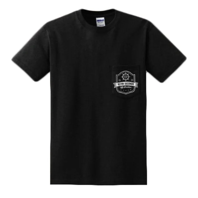 Off Stockton Black Pocket T-Shirt