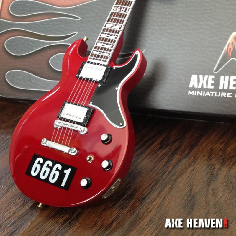 OFFICIALLY LICENSED ZACKY VENGEANCE 6661 REISSUE MINI GUITAR - AVENGED SEVENFOLD