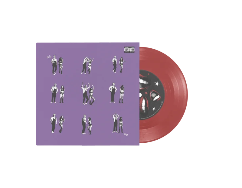 OLIVIA RODRIGO 'DRIVERS LICENSE / BURNING DOWN THE HOUSE ' 7" SINGLE (Translucent Red Vinyl)