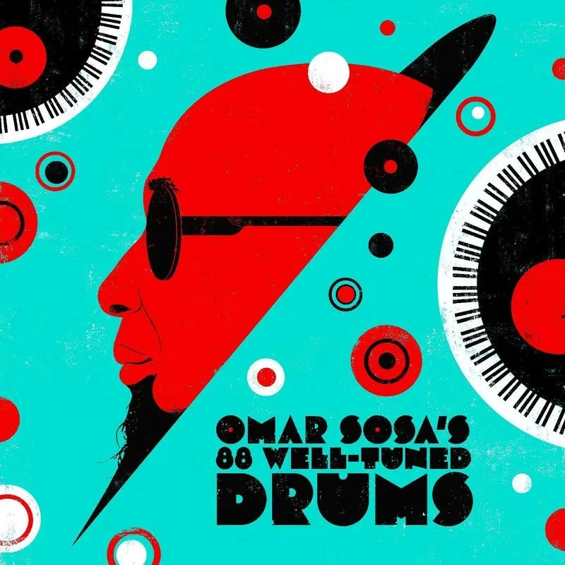 Omar Sosa - Omar Sosa's 88 Well-Tuned Drums (TRANSPARENT RED VINYL)