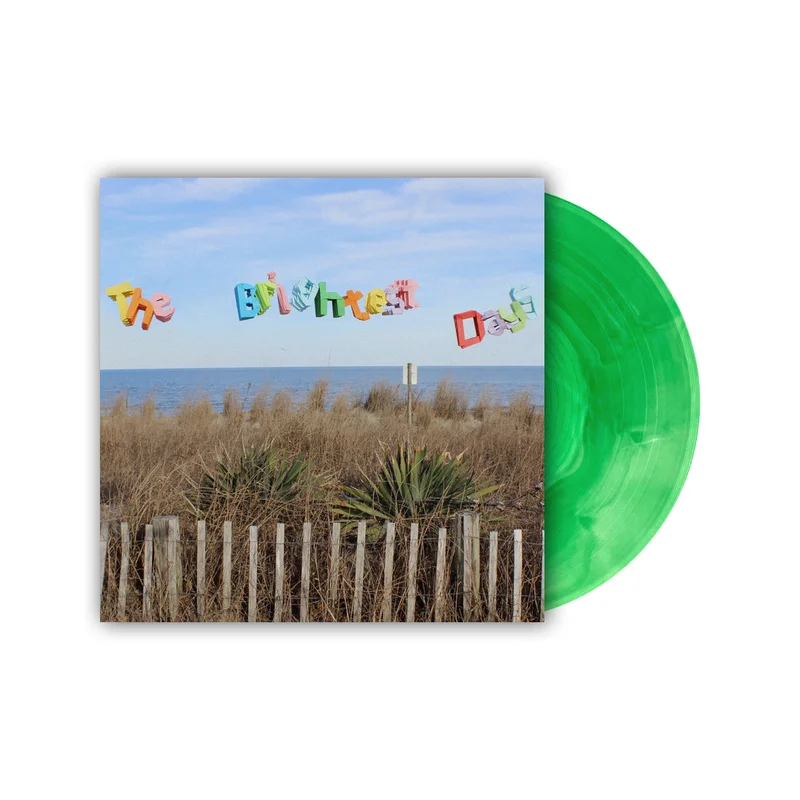 ORIGAMI ANGEL THE BRIGHTEST DAYS LP (Limited Edition  Only 300 Made, Clear w/ Green Galaxy Vinyl)