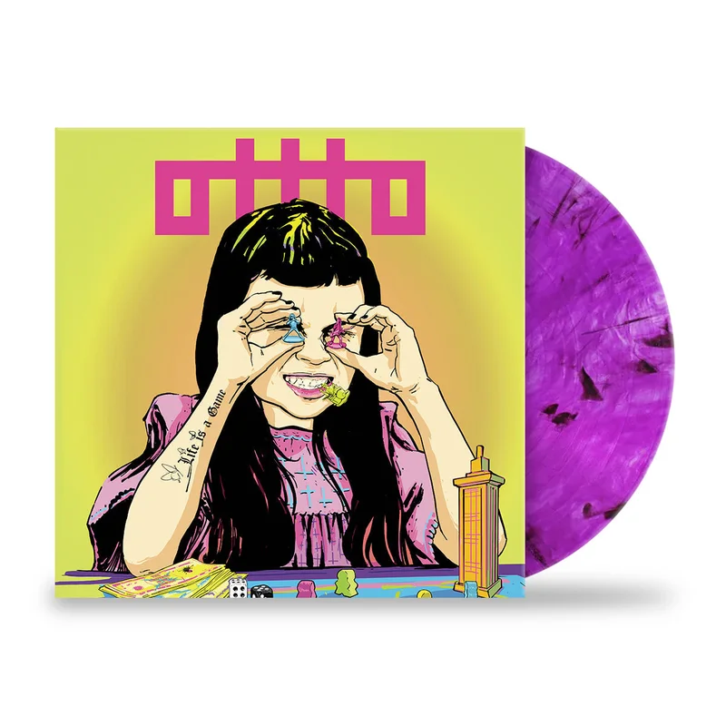 OTTTO LIFE IS A GAME LP (Limited Edition  Only 300 made, Purple Smoke Vinyl)