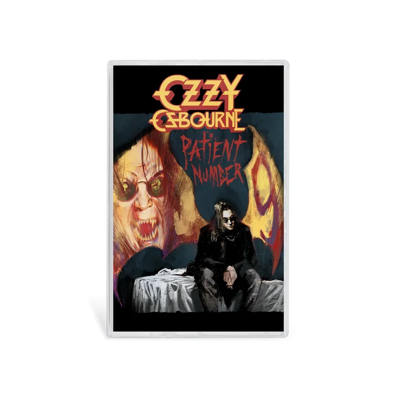 OZZY OSBOURNE 'PATIENT NUMBER 9' CASSETTE (Limited Edition Todd McFarlane Alternate Cover)