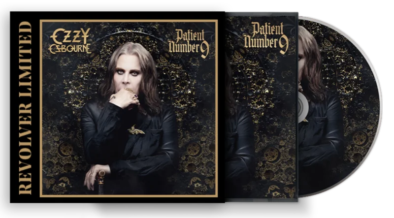 OZZY OSBOURNE 'PATIENT NUMBER 9' CD (Limited Edition  Only 999 Made, Picture Disc CD)