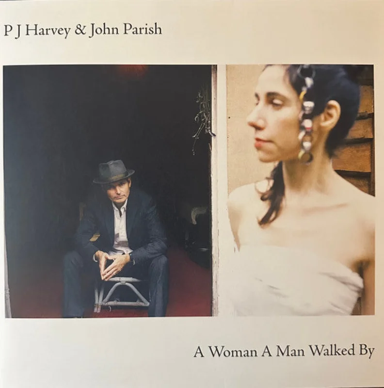P J Harvey* & John Parish - A Woman A Man Walked By (LP, Album, RE, 180) (Near Mint (NM or M-))