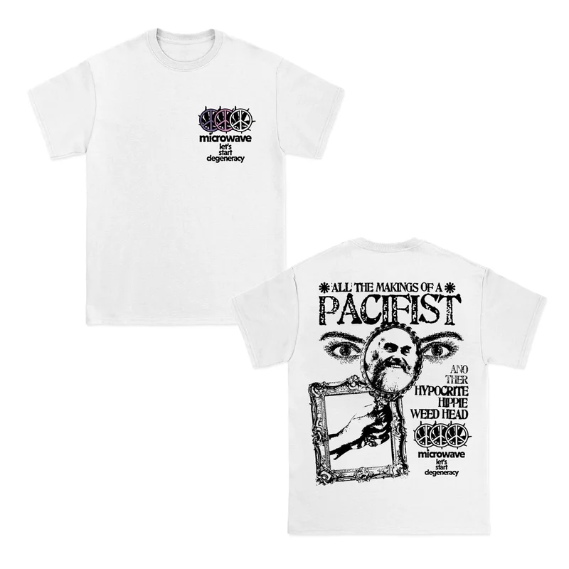 Pacifist White - T-Shirt