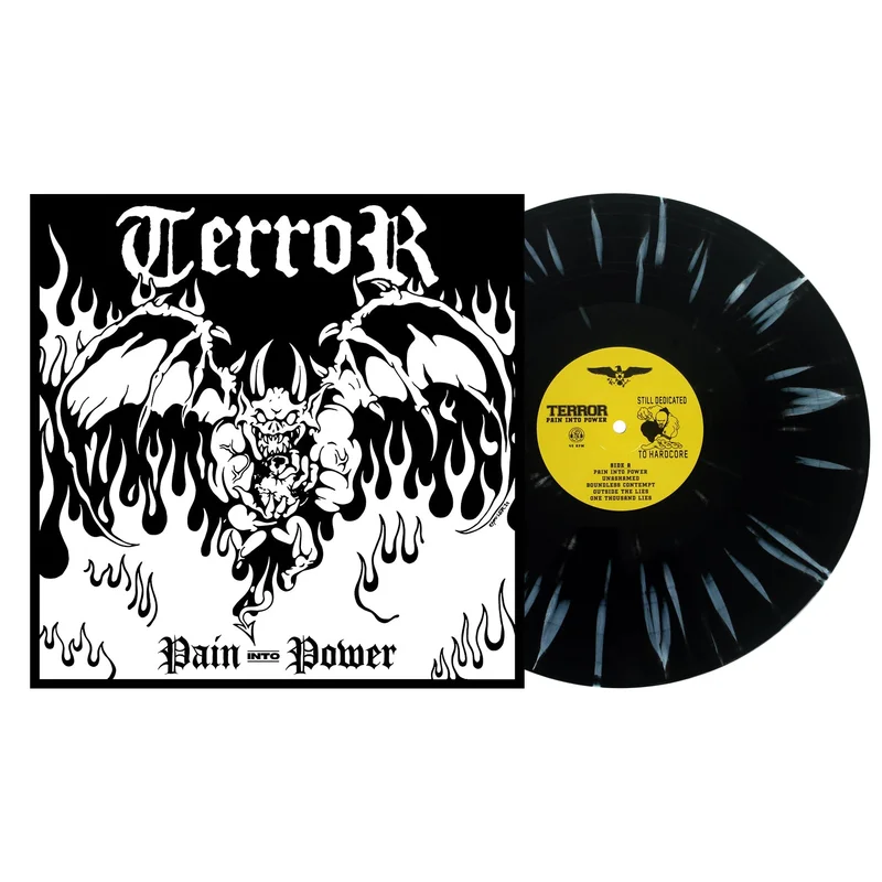 Pain Into Power - Black W/ Splatter LP