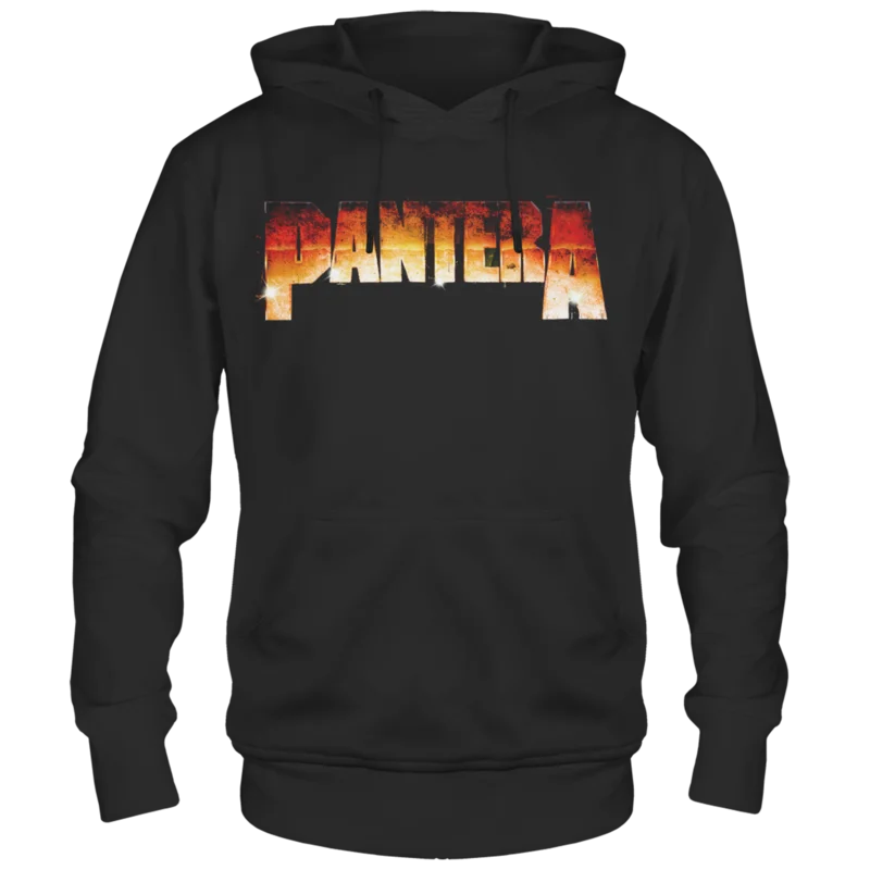 PANTERA BRASS SNAKE BLACK HOODIE black