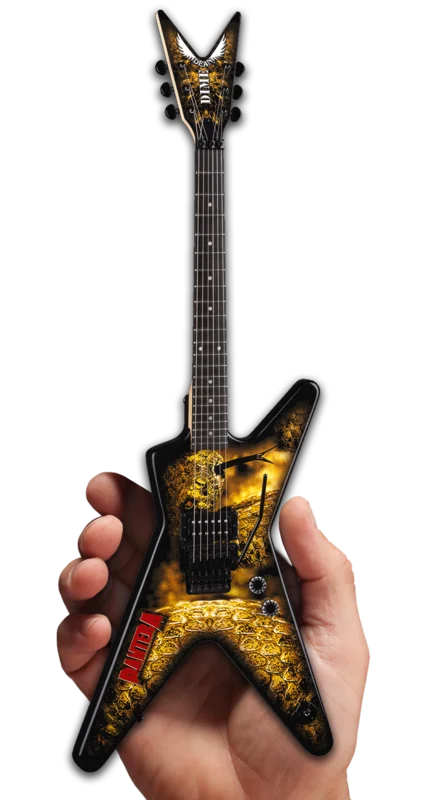PANTERA - DEAN DIMEBAG - THE GREAT SOUTHERN TRENDKILL MINI GUITAR 333 MADE