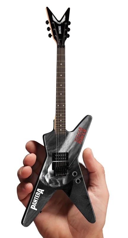PANTERA - DEAN DIMEBAG - VULGAR DISPLAY MINI GUITAR 333 MADE