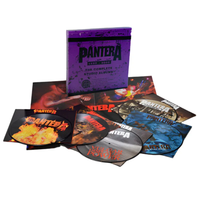 PANTERA 'THE COMPLETE STUDIO ALBUMS 1990-2000' 5LP BOX SET (Picture Disc)