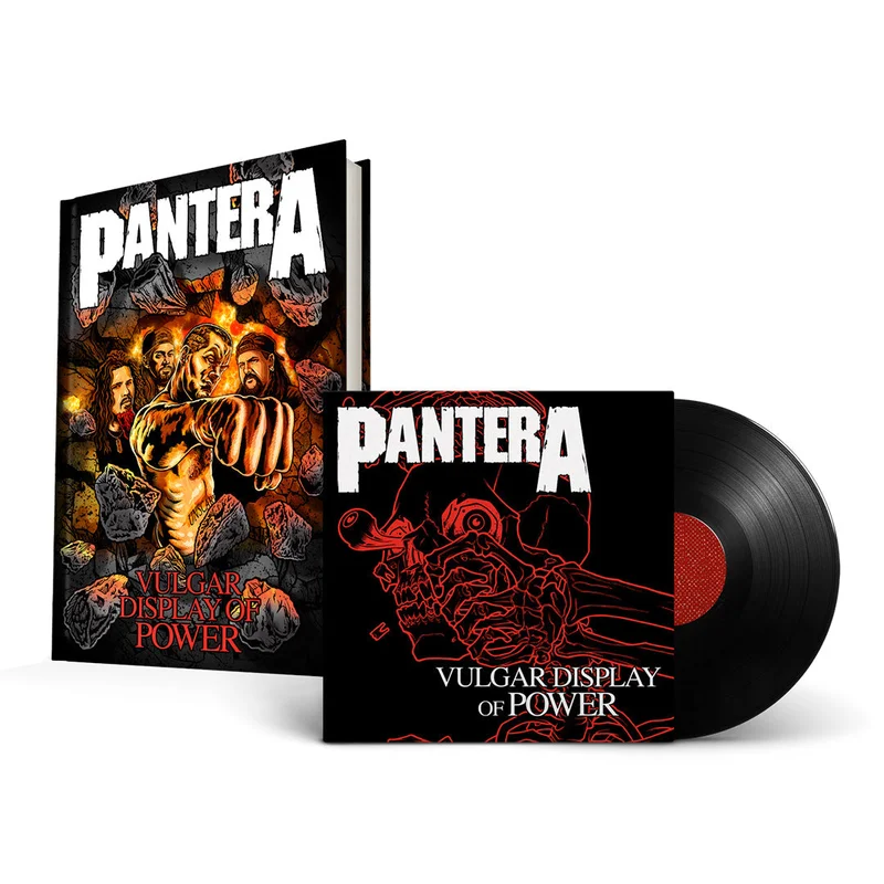 PANTERA: VULGAR DISPLAY OF POWER LIMITED EDITION LP + HARDCOVER GRAPHIC NOVEL BUNDLE ONLY 500 AVAILABLE