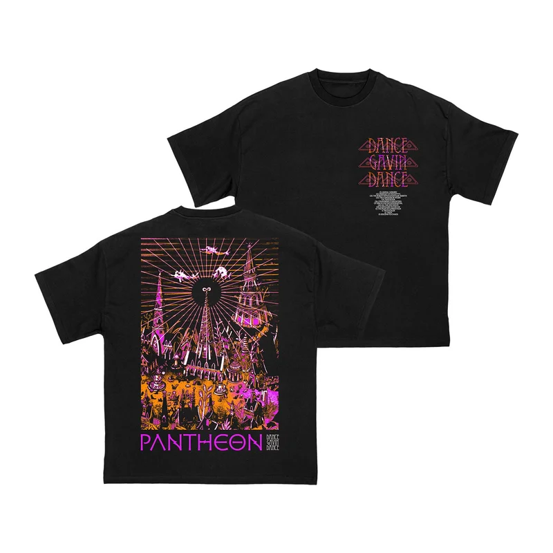 Pantheon Black T-Shirt