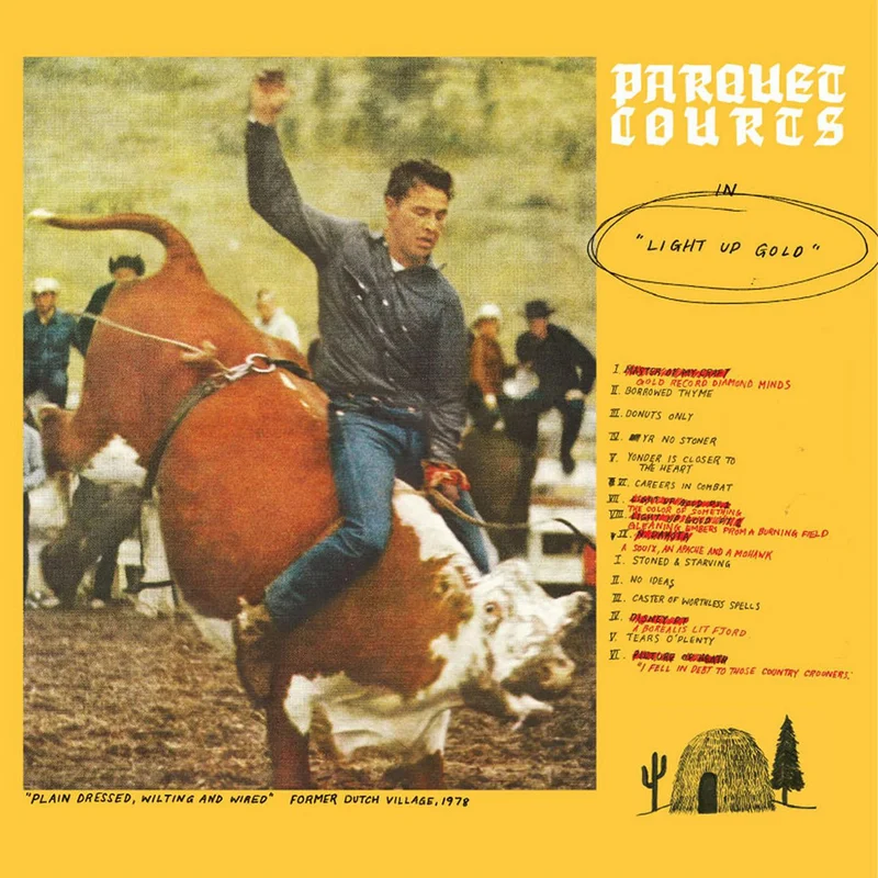 PARQUET COURTS 'LIGHT UP GOLD' LP