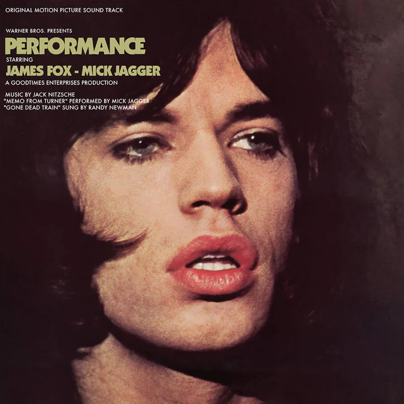 'PERFORMANCE' SOUNDTRACK' LP (Yellow Vinyl) (Mick Jagger, Randy Newman, more)