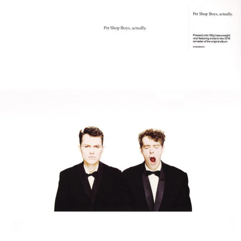 Pet Shop Boys - Actually (LP, Album, RE, RM, 180) (Mint (M))