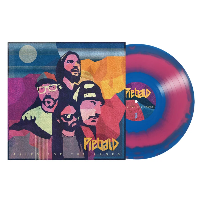 PIEBALD TALES FOR THE RAGES LP (Exclusive  Limited to 200, Hot Pink & Blue Smash Vinyl)
