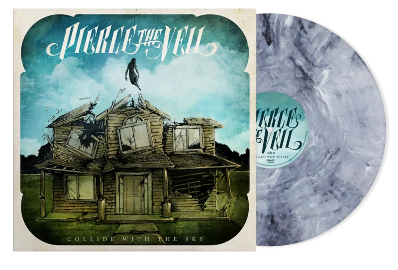 PIERCE THE VEIL COLLIDE WITH THE SKY LP (Limited Edition  Only 500 Made, Bleach Vinyl)
