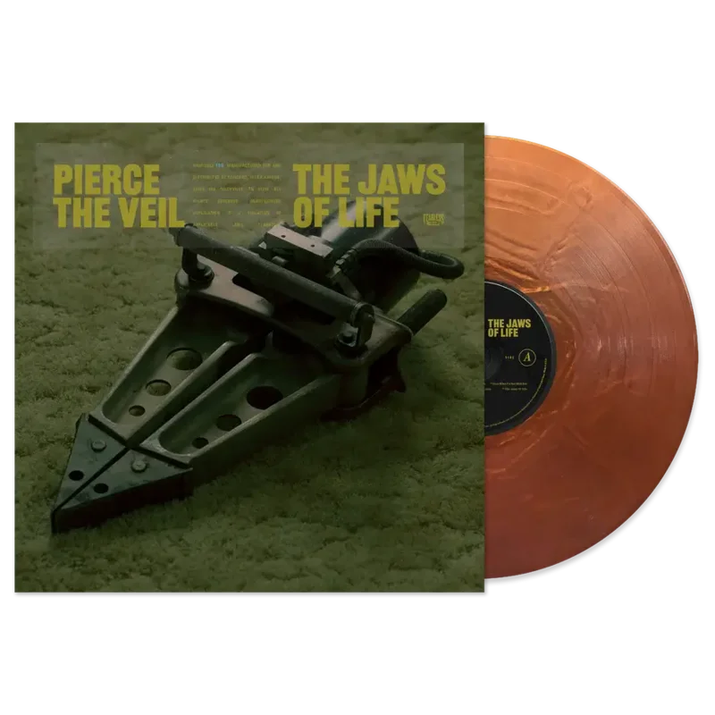 PIERCE THE VEIL THE JAWS OF LIFE LP (Limited Edition  Only 500 made, Metallic Copper Vinyl)