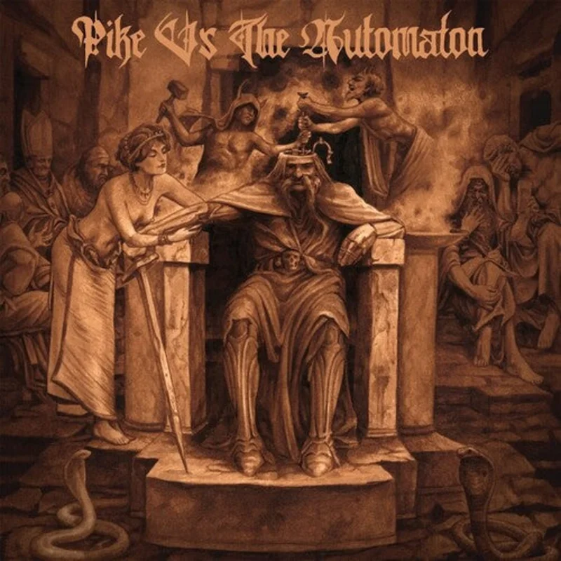 PIKE VS THE AUTOMATON 'PIKE VS THE AUTOMATON' 2LP (Opaque Orchid Vinyl)