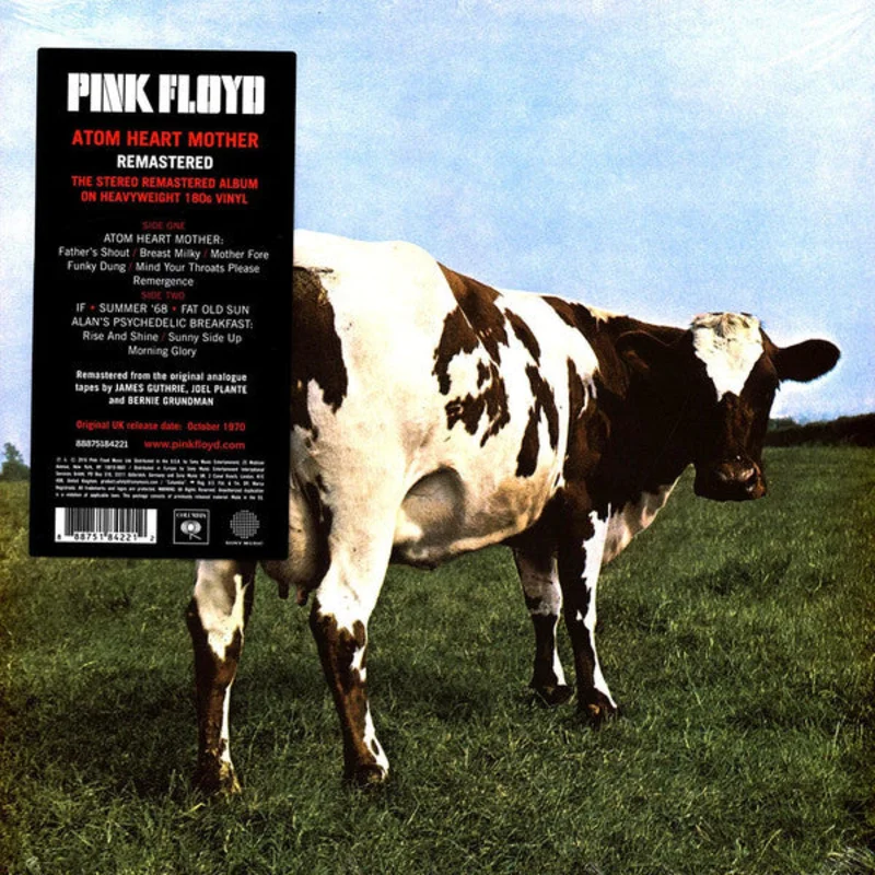 Pink Floyd - Atom Heart Mother (LP, Album, RE, RM, 180) (Mint (M))