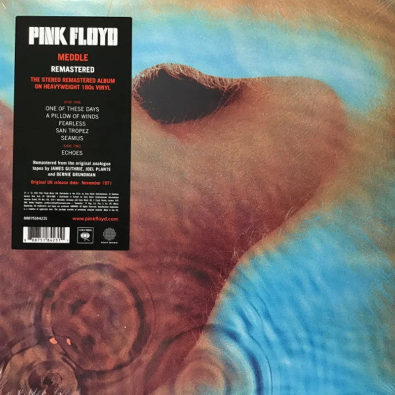 Pink Floyd - Meddle (LP, Album, RE, RM, Gat) (Mint (M))