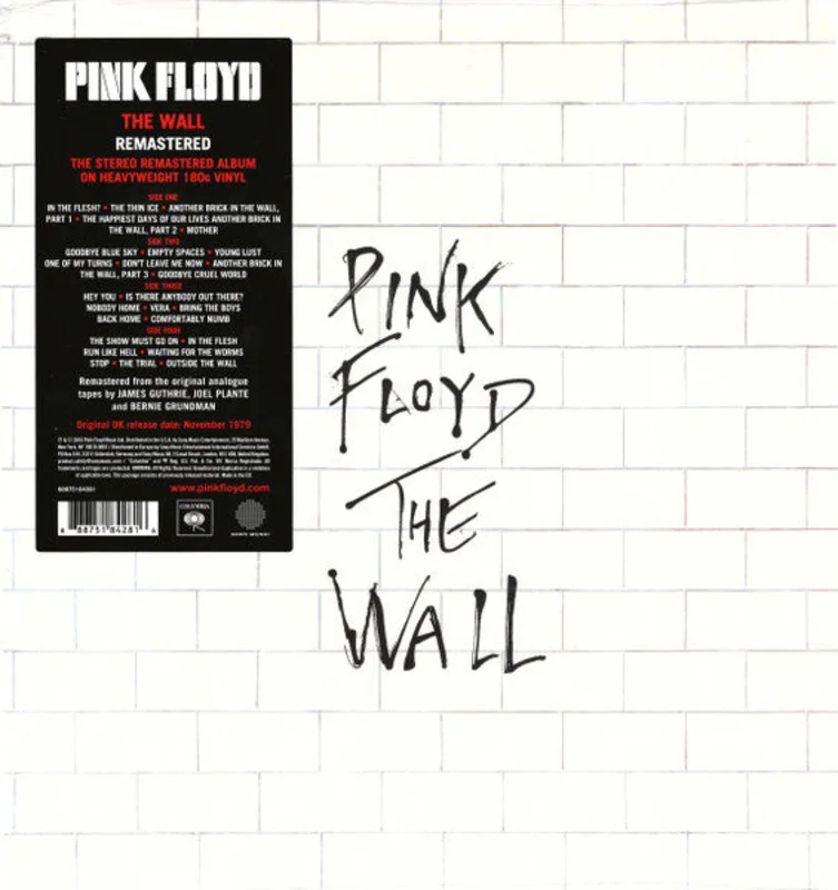 Pink Floyd - The Wall (2xLP, Album, RE, RM, RP, 180) (Mint (M))