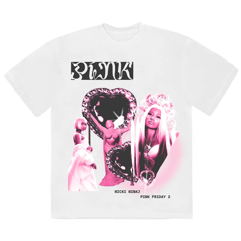 Pink Friday 2 Heart Collage T-Shirt