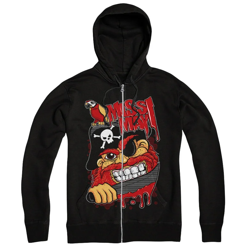Pirate Black Zip-Up