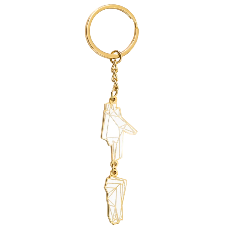 PISTOL FIST KEYCHAIN