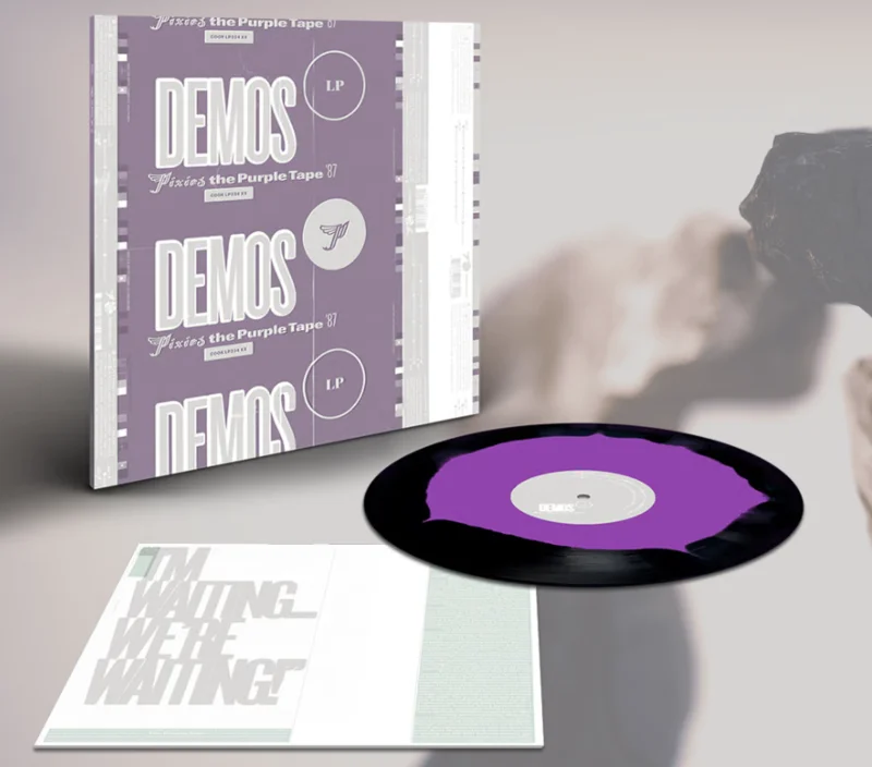 PIXIES 'DEMOS' LP (Purple & Black Color in Color Vinyl)